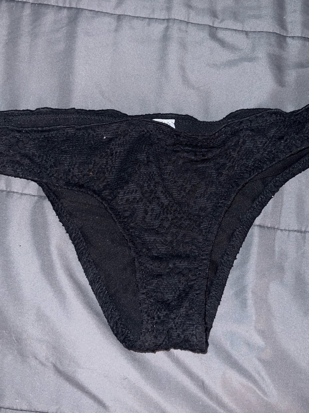 Mossimo Supply Co. Black Lace Bikini Bottoms